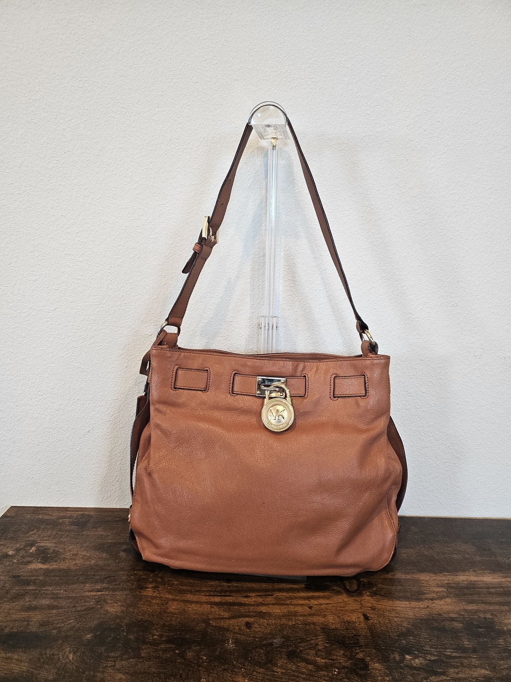 Michael Kors Hamilton Leather Tote